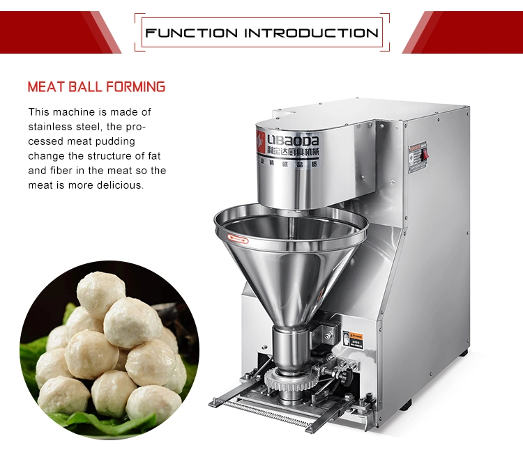 New Type Meat Ball Machine / New Type Meatball Forming Machine / Automatic Fish Meatball Making Machine