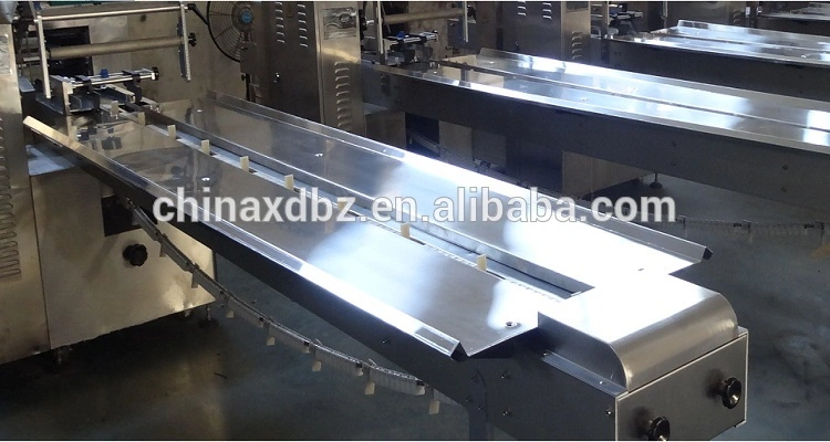 Automatic Small Biscuits/Fish Ball/Frozen Dumpling Back Sealing Flow Packing Machine