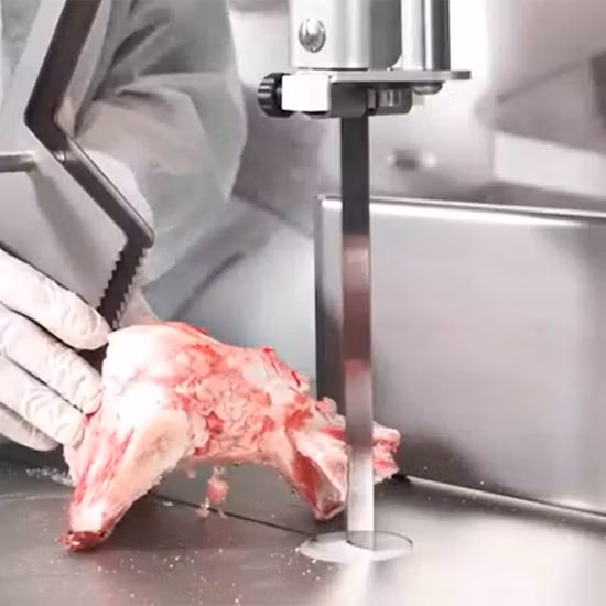 Qh260b 전기 1650 고기 절단기 초퍼 분쇄기 냉동 생선/뼈/닭/돼지/쇠고기/소/양/절단 톱 파쇄 소시지 가공 기계 가격 만들기